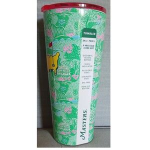 2024 Masters 24oz Green & Pink Augusta National Corkcicle Tumbler
